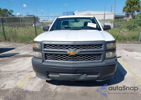 2015 Chevrolet Silverado 1500 Wt из США, поврежденный, VIN 1GCNCPEHXFZ339115